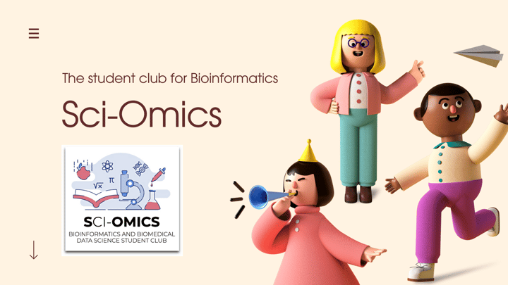 Sci-Omics club and its vision - Always beside students