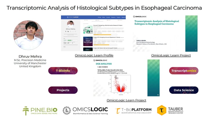 Transcriptomic Analysis of Histological Subtypes in Esophageal Carcinoma