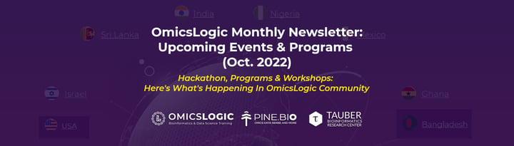 OmicsLogic October Wrap-Up: Growing Number of Partner Universities, Trending OmicsLogic Courses, Projects & Other Updates!